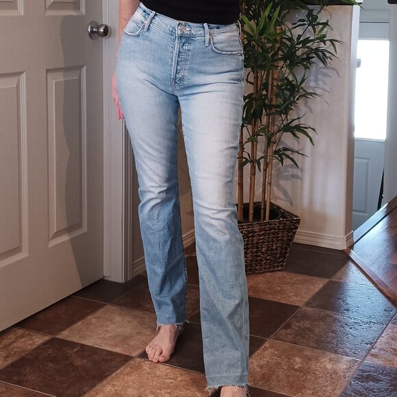 MOTHER Jeans Stunner Cruiser (Flare changed to Straight Leg) 32" Inseam - Picture 2 of 11